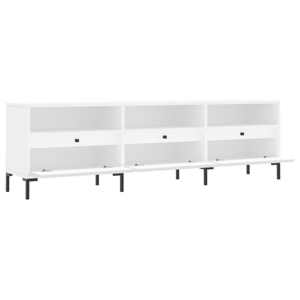 TV-Möbel Vit TV-Bänk 150x30x44,5 cm