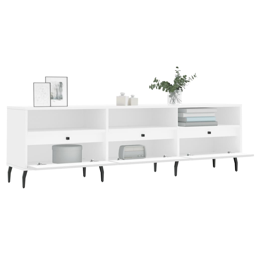 TV-Möbel Vit TV-Bänk 150x30x44,5 cm