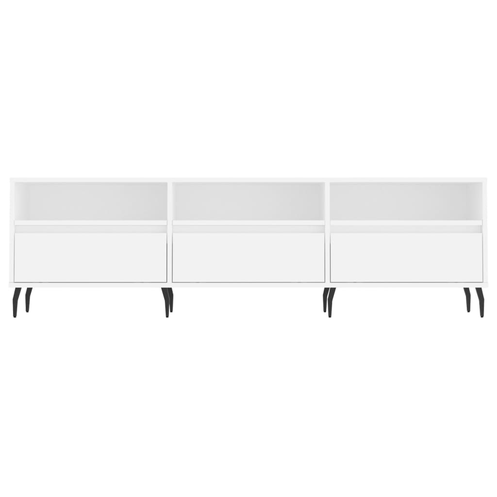 TV-Möbel Vit TV-Bänk 150x30x44,5 cm