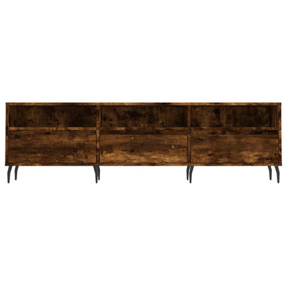 TV-Möbel Rökfärgad Ek TV-Bänk 150x30x44,5 cm