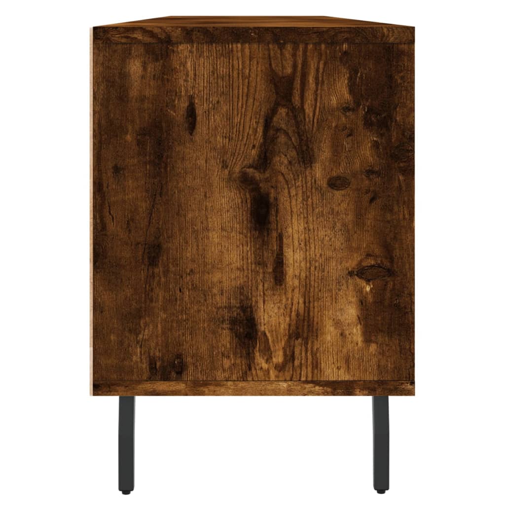TV-Möbel Rökfärgad Ek TV-Bänk 150x30x44,5 cm