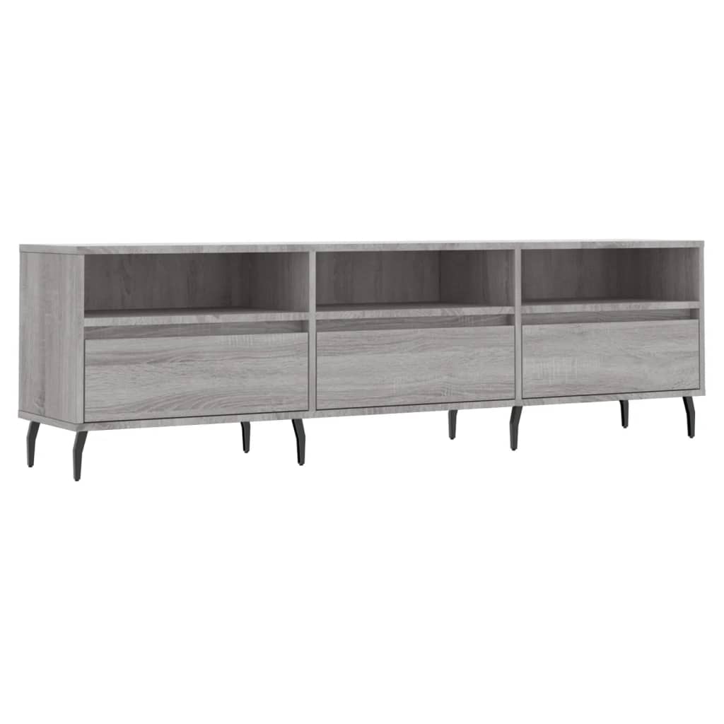 TV-Möbel Sonoma Grå TV-Bänk 150x30x44,5 cm