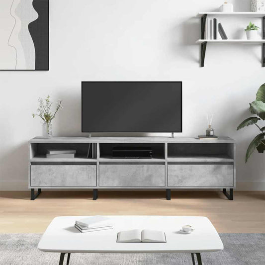 TV-Möbel Betonggrå TV-Bänk 150x30x44,5 cm