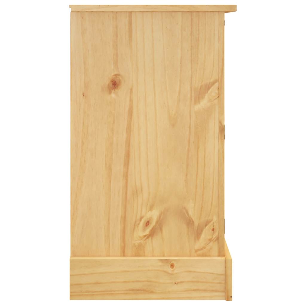 Bokhylla Brun Corona 112x44x78 cm massiv mexikansk furu