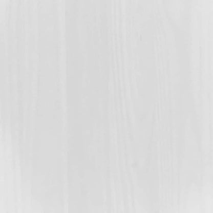 Skåp Vit Corona 112x43x196 cm massiv mexikansk furu