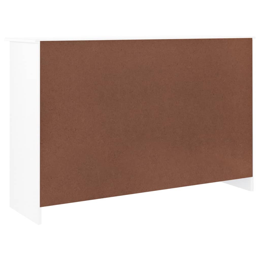 Byrå Vit ALTA 112x35x73 cm massiv furu