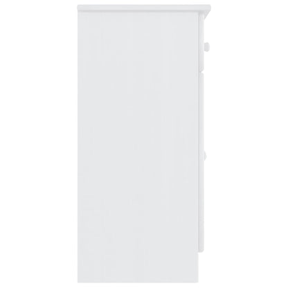 Skänk Vit ALTA 77x35x73 cm massiv furu