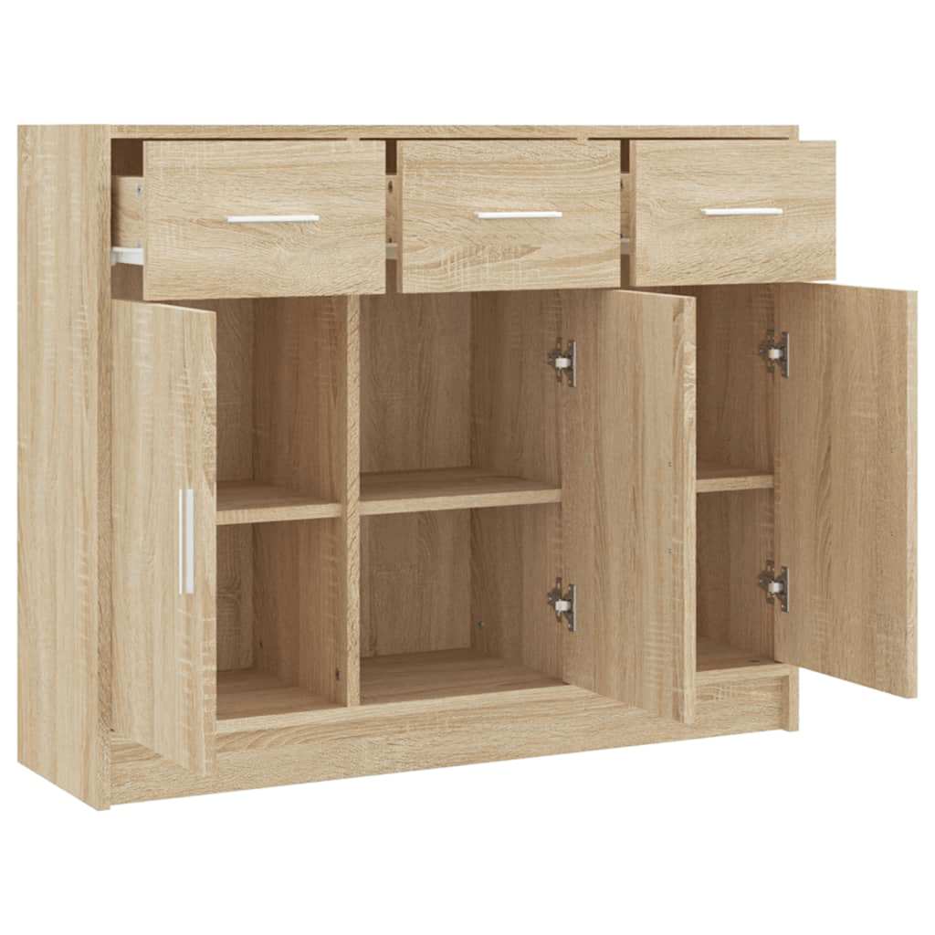 Skänk Sonoma Ek 91x28x75 cm