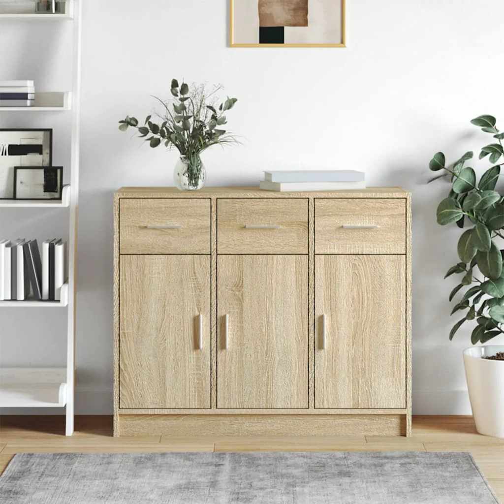 Skänk Sonoma Ek 91x28x75 cm