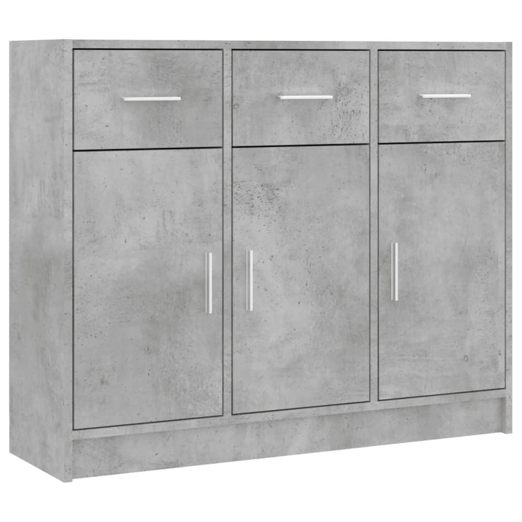 Skänk Betonggrå 91x28x75 cm