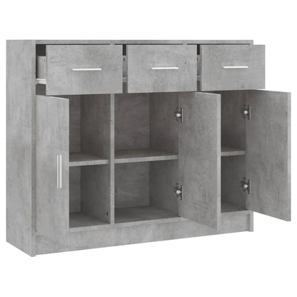 Skänk Betonggrå 91x28x75 cm