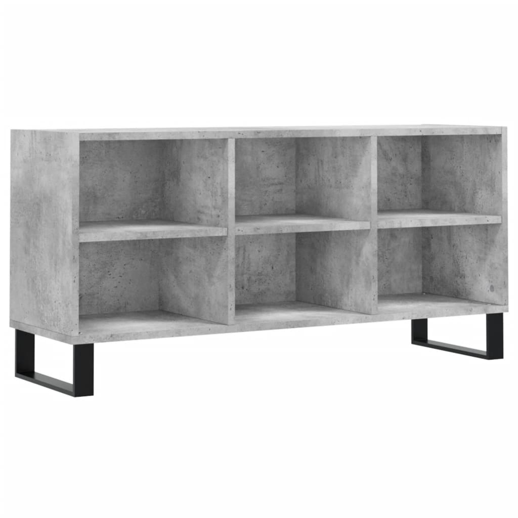 TV-Möbel Betonggrå TV-Bänk 103,5x30x50 cm