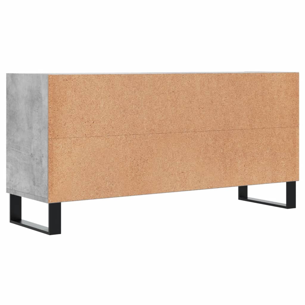 TV-Möbel Betonggrå TV-Bänk 103,5x30x50 cm