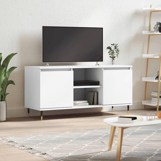 TV-Möbel Vit TV-Bänk 104x35x50 cm