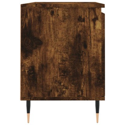 TV-Möbel Rökfärgad Ek TV-Bänk 104x35x50 cm