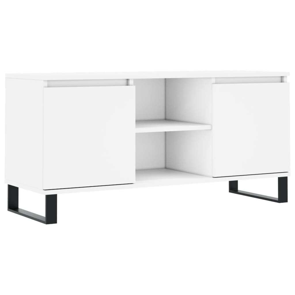 TV-Möbel Vit TV-Bänk 104x35x50 cm