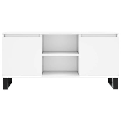 TV-Möbel Vit TV-Bänk 104x35x50 cm