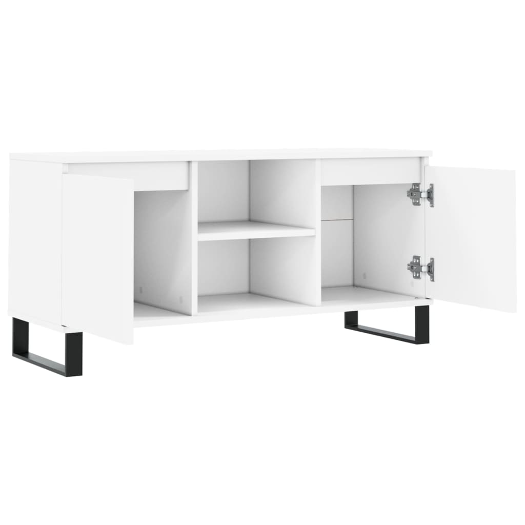 TV-Möbel Vit TV-Bänk 104x35x50 cm