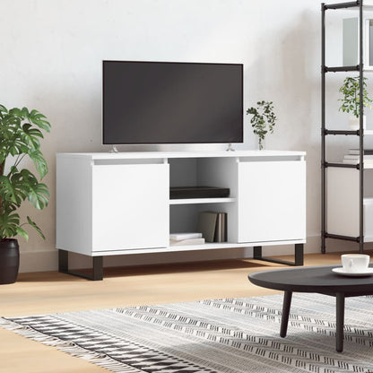TV-Möbel Vit TV-Bänk 104x35x50 cm
