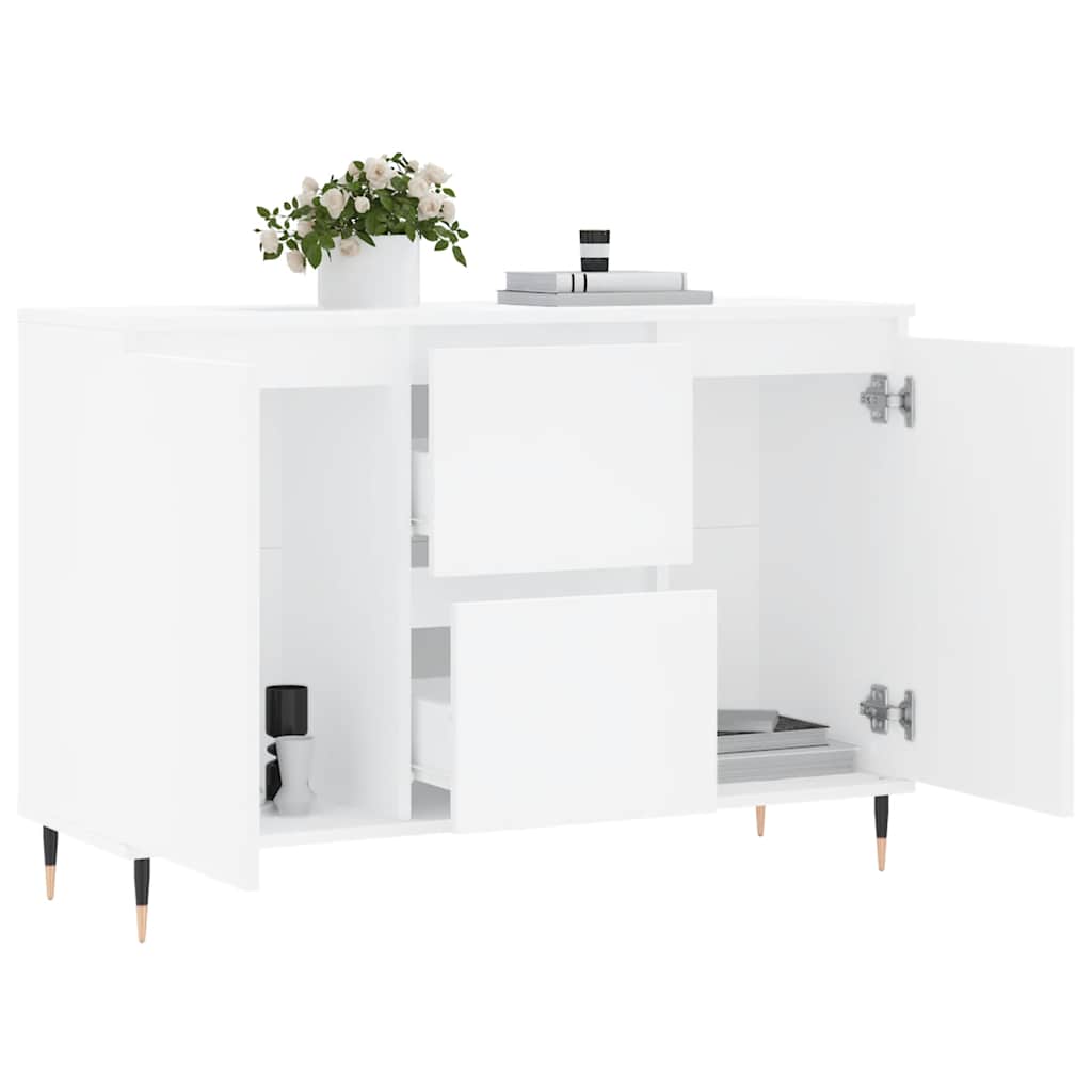 Skänk Vit 101,5x35x70 cm