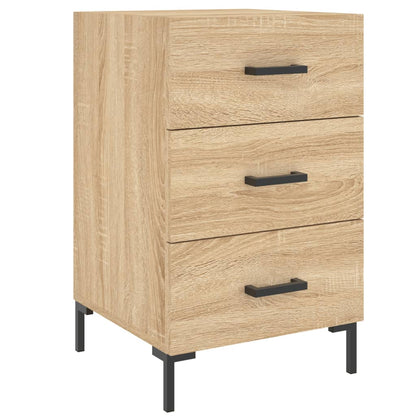 Sängbord Nattduksbord Sonoma Ek 40x40x66 cm