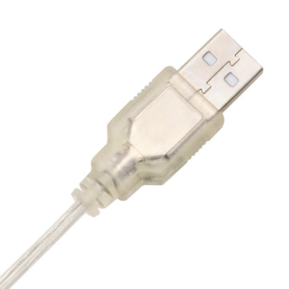 Väggspegel med LED-belysning 50x60 cm glas rektangulär