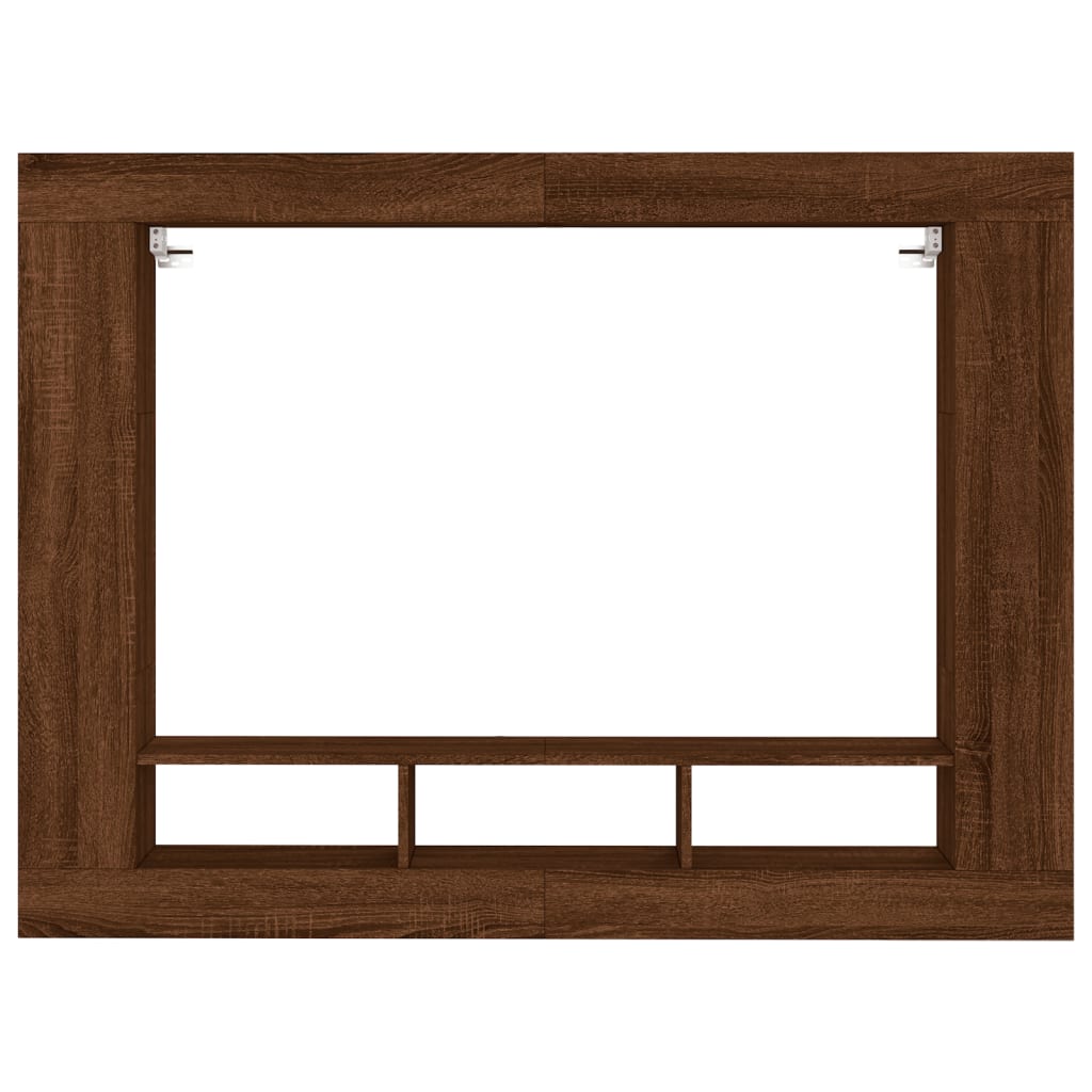 TV-Möbel Brun Ek TV-hylla 152x22x113 cm