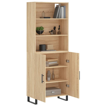 Skåp Sonoma Ek 69,5x34x180 cm