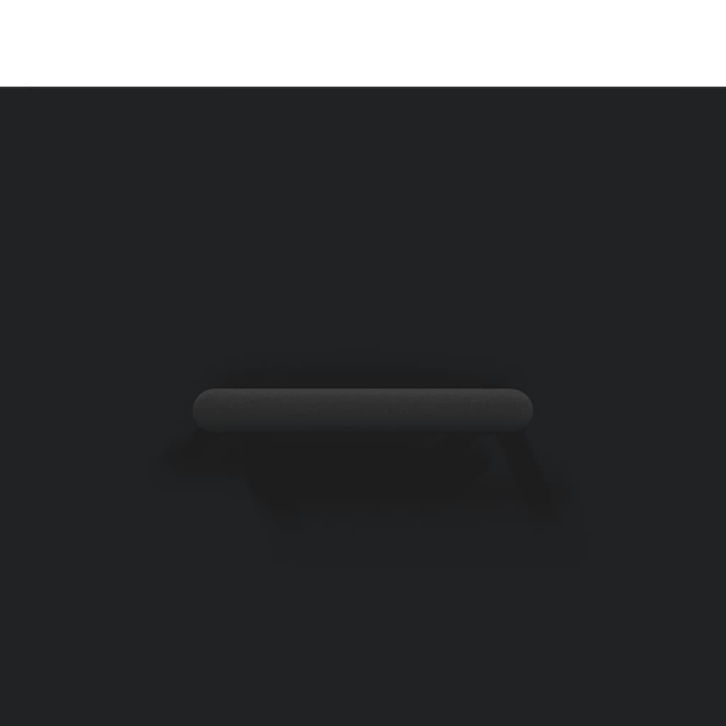 Skåp Svart 69,5x34x180 cm