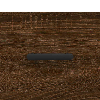 Skåp Brun Ek 69,5x34x180 cm