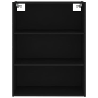 Skåp Svart 69,5x32,5x180 cm