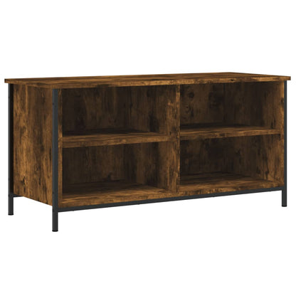 TV-Möbel Rökfärgad Ek TV-Bänk 100x40x50 cm