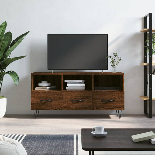TV-Möbel Brun Ek TV-Bänk 102x36x50 cm