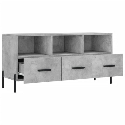 TV-Möbel Betonggrå TV-Bänk 102x36x50 cm