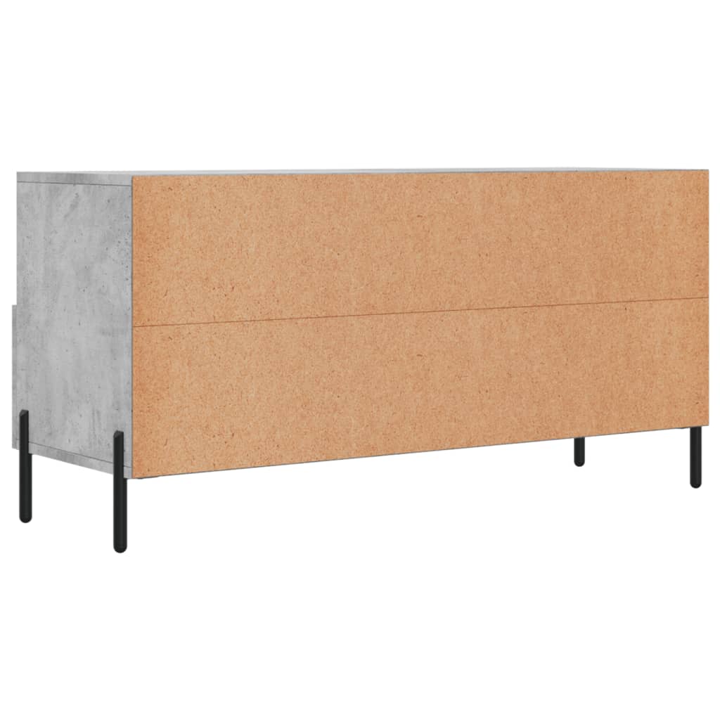 TV-Möbel Betonggrå TV-Bänk 102x36x50 cm