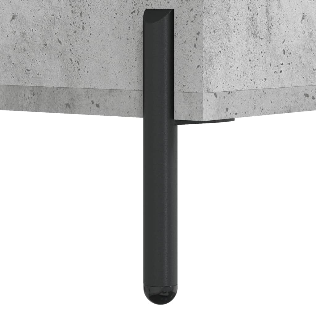 TV-Möbel Betonggrå TV-Bänk 102x36x50 cm