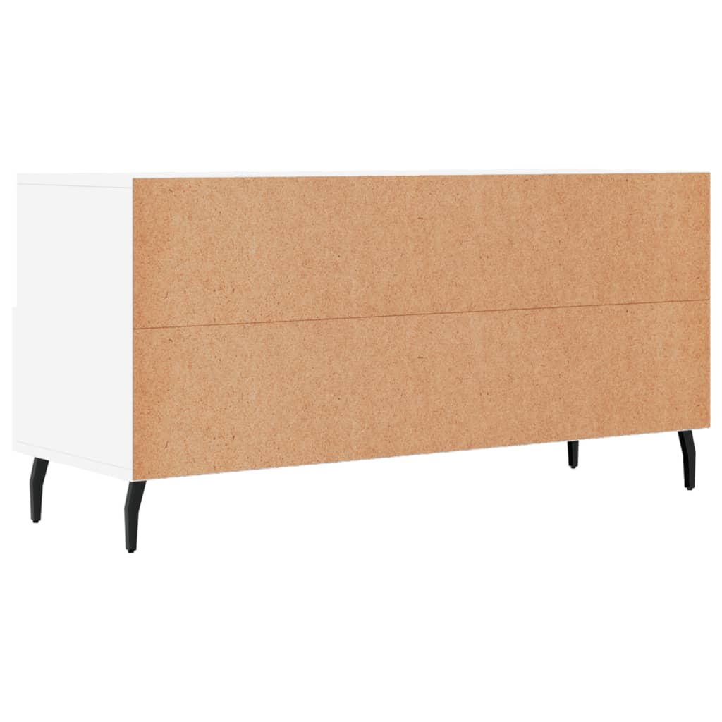 TV-Möbel Vit TV-Bänk 102x36x50 cm
