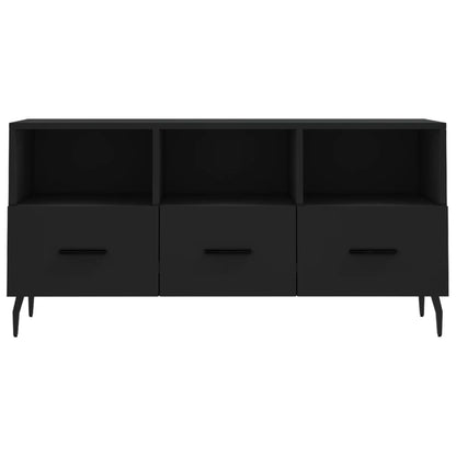 TV-Möbel Svart TV-Bänk 102x36x50 cm