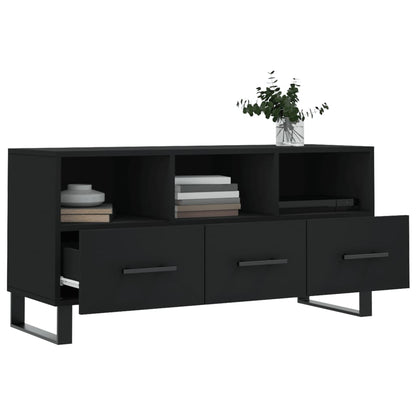 TV-Möbel Svart TV-Bänk 102x36x50 cm