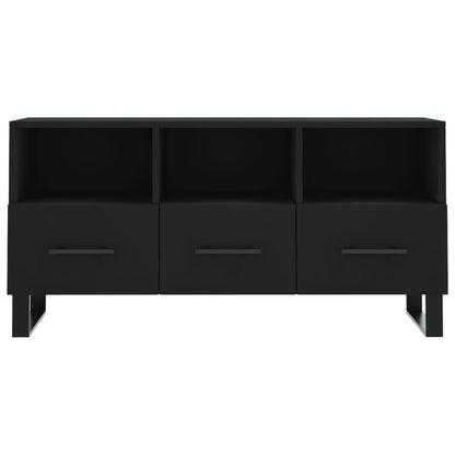 TV-Möbel Svart TV-Bänk 102x36x50 cm