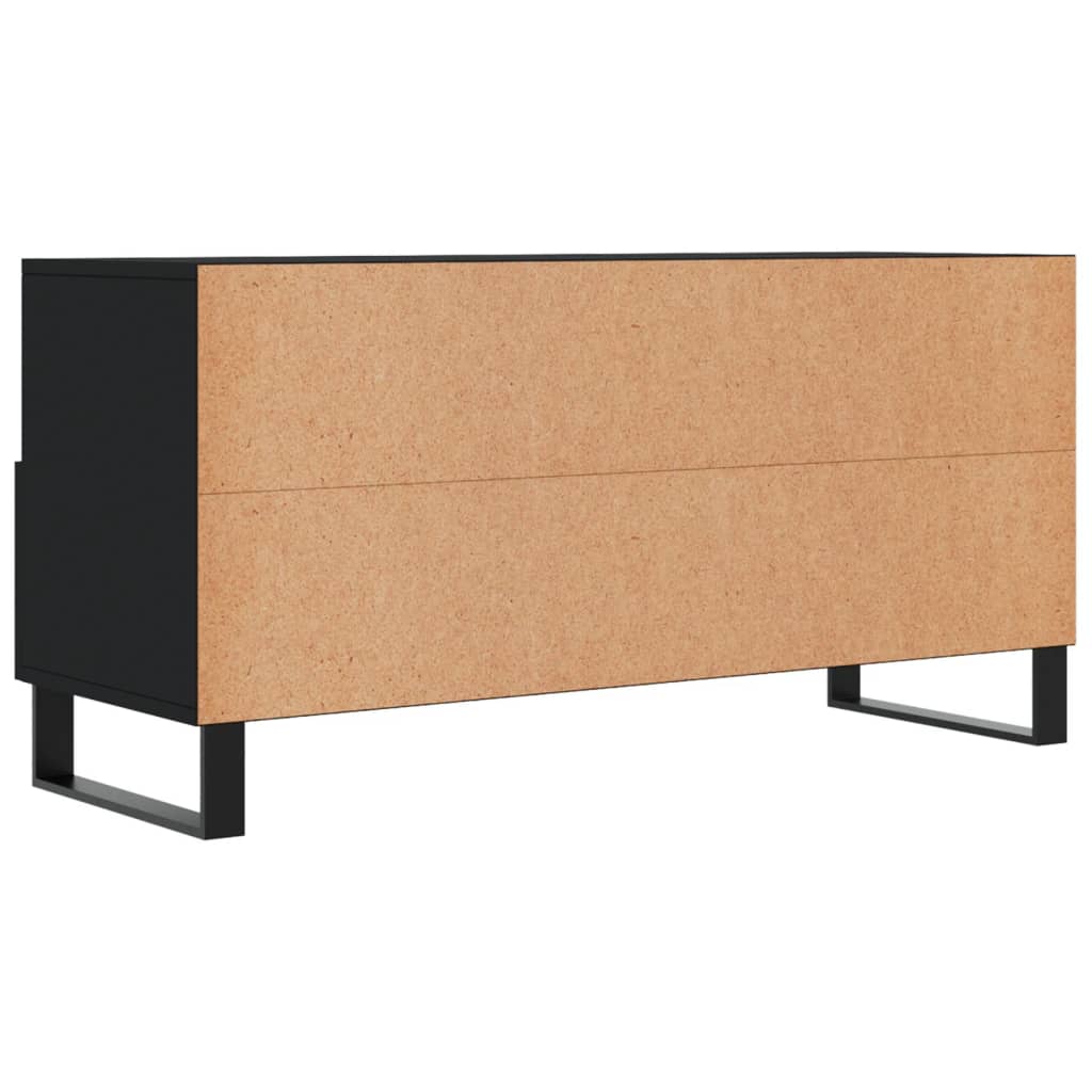 TV-Möbel Svart TV-Bänk 102x36x50 cm