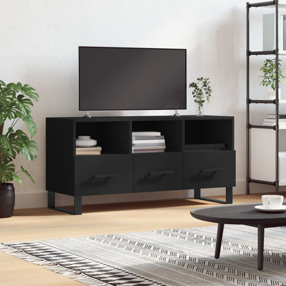 TV-Möbel Svart TV-Bänk 102x36x50 cm