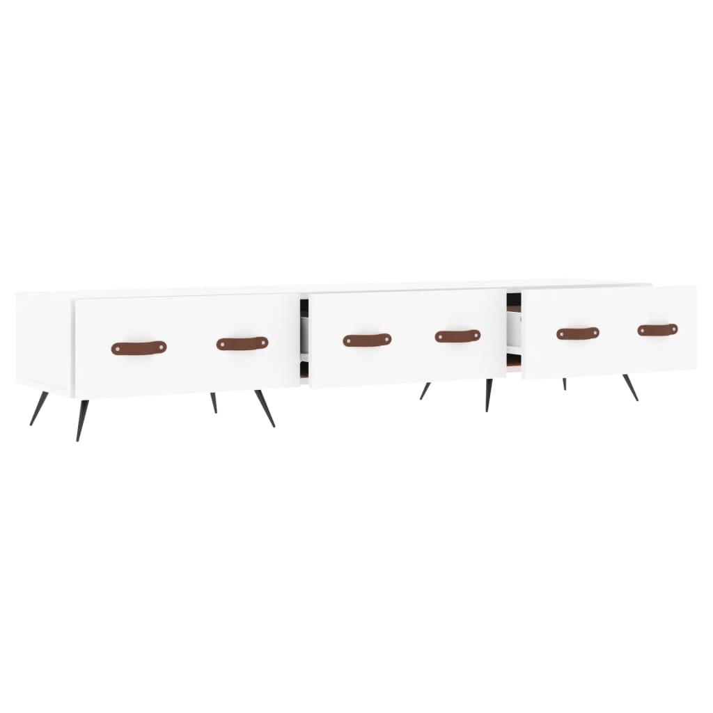 TV-Möbel Vit TV-Bänk 150x36x30 cm