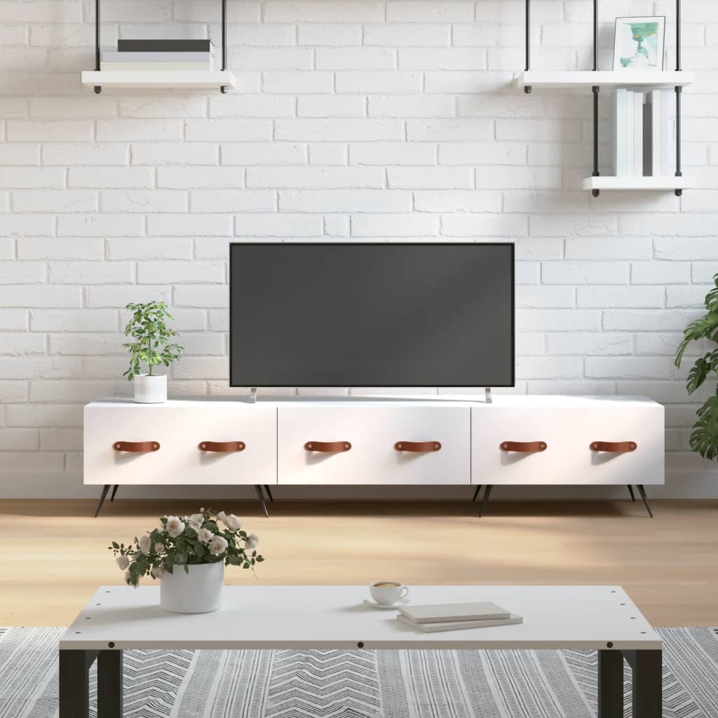 TV-Möbel Vit TV-Bänk 150x36x30 cm