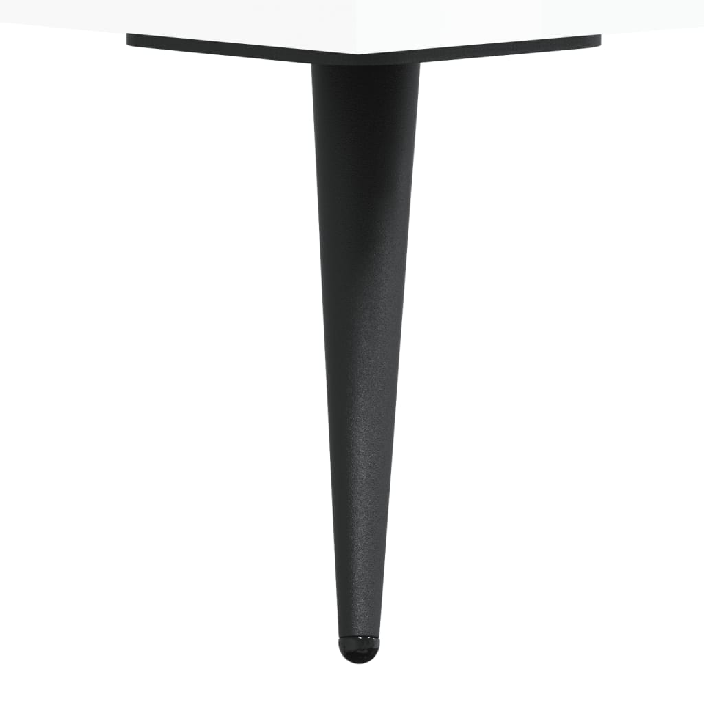 TV-Möbel Högglans Vit TV-Bänk 80x36x50 cm