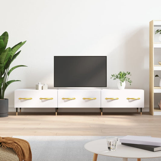 TV-Möbel Vit TV-Bänk 150x36x30 cm