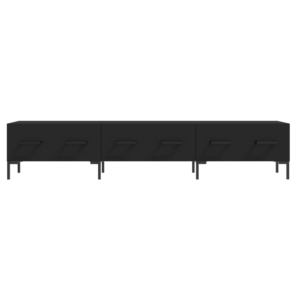 TV-Möbel Svart TV-Bänk 150x36x30 cm
