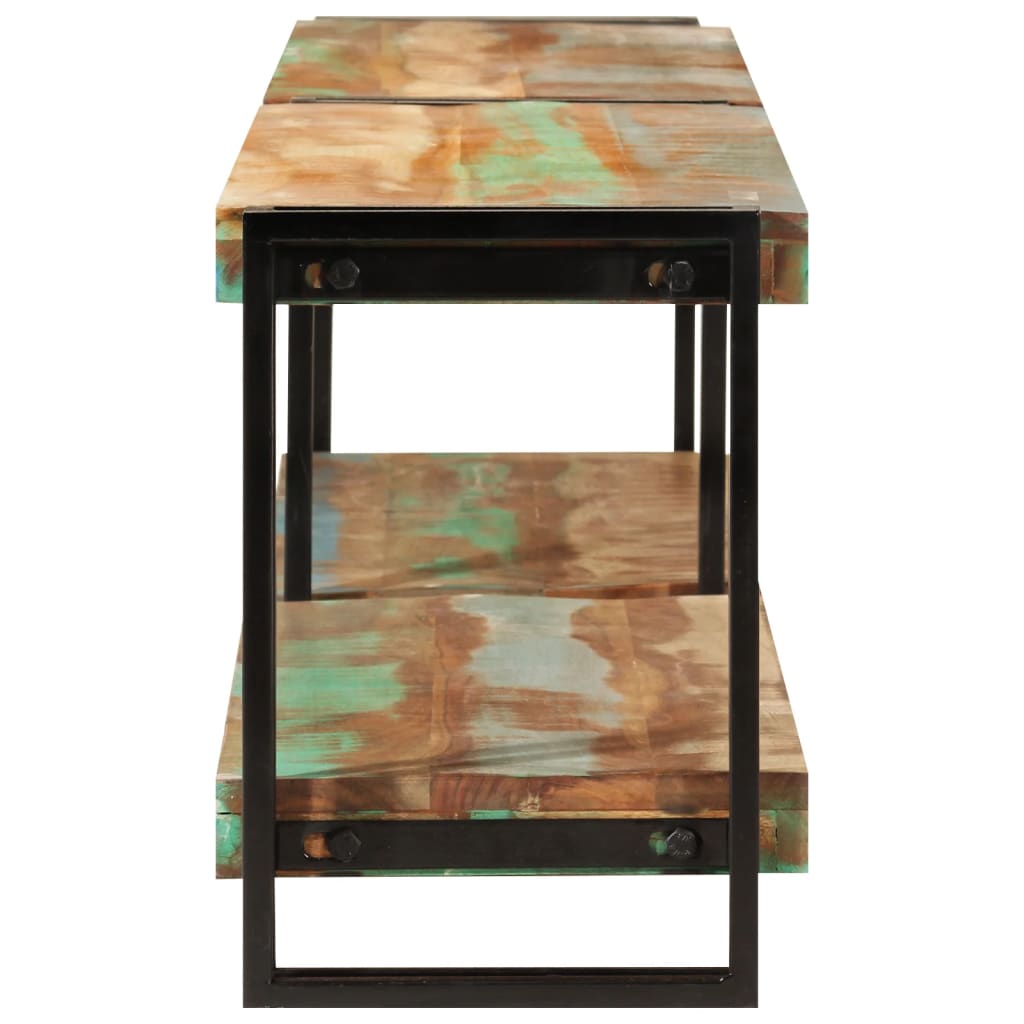 TV-Möbel Trä TV-Bänk 180x30x40 cm massivt återvunnet trä