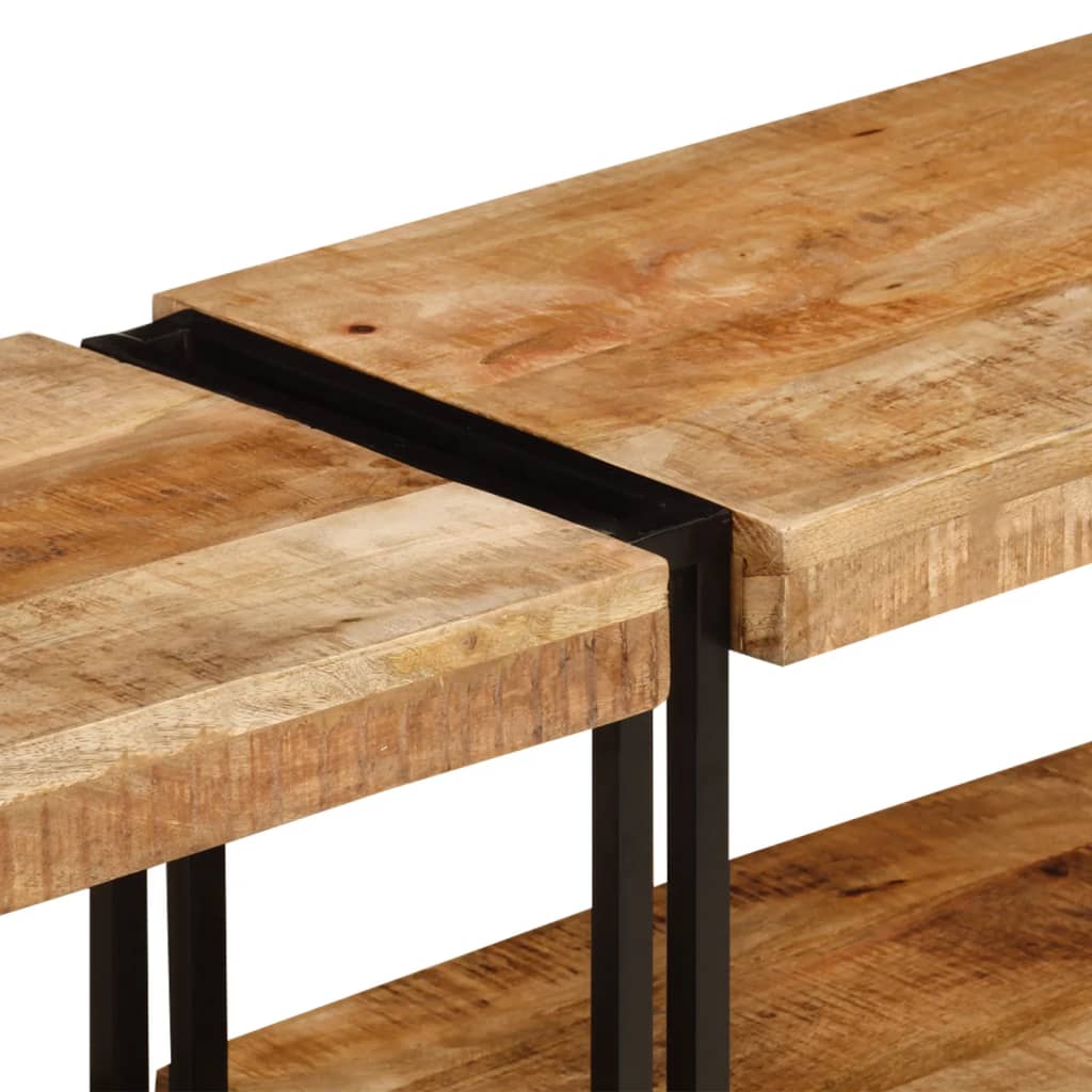 TV-Möbel Trä TV-Bänk 200x30x40 cm massivt mangoträ