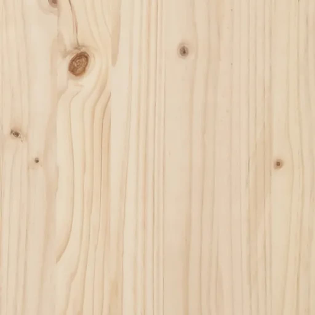 Utomhus Blomkruka Trä 150x50x50 cm massiv furu